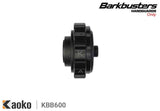 Kaoko Throttle Lock Cruise Control for 2000-2007 BMW F650GS Dakar ABS with Barkbusters Guards - Motorcycle Throttle Stabilizer - KA-KBB600