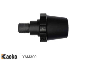 Kaoko Throttle Lock Cruise Control for 2006-2015 Yamaha FZS1 Black Finish - Motorcycle Throttle Stabilizer - KA-YAM300