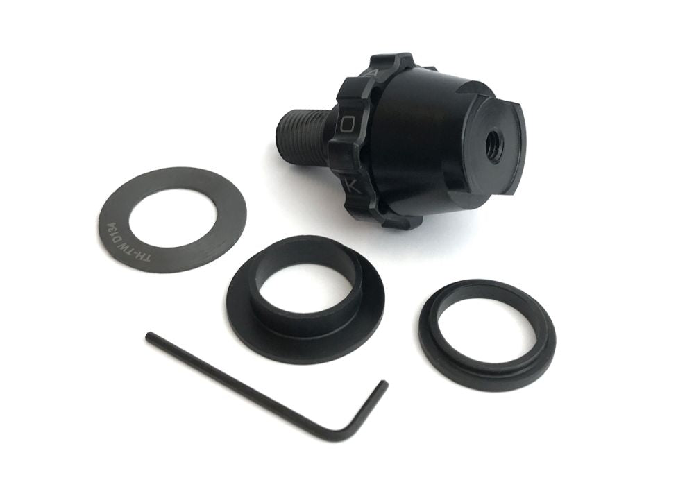 Kaoko Throttle Lock Cruise Control for 2018 Yamaha Super Tenere XTZ1200 ES with OEM Hand Guards - Motorcycle Throttle Stabilizer - KA-YAM625