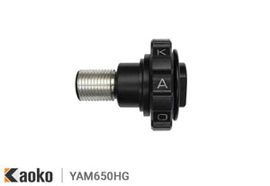 Kaoko Throttle Lock Cruise Control for 2017-2026 Yamaha SR Viper MTX SR10M62S SE 162in with Heated Grips & OEM Guards - Motorcycle Throttle Stabilizer - KA-YAM650HG