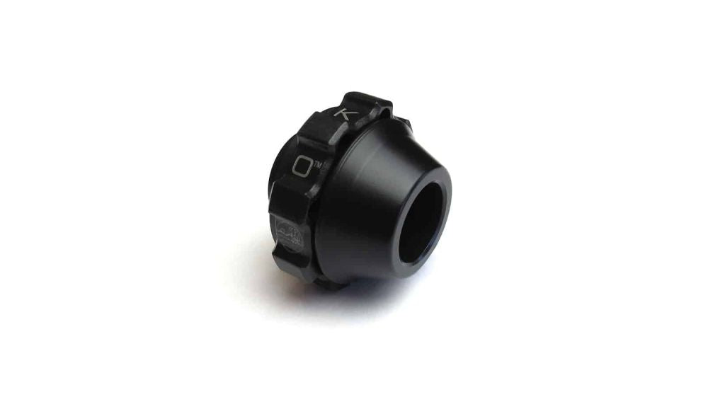 Kaoko Throttle Lock Cruise Control for 2021 Yamaha Tracer 7 GT with OEM Guards, No Heated Grips - Motorcycle Throttle Stabilizer - KA-YAM654