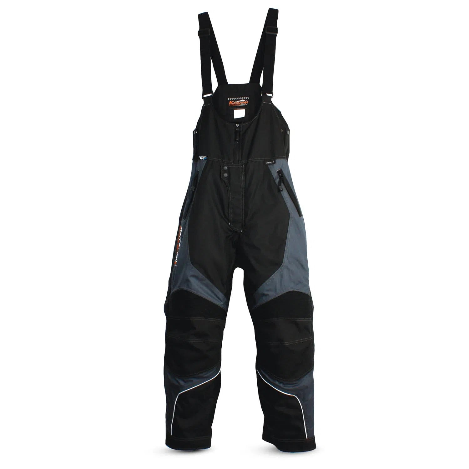  Black and Gray Katahdin Gear Women's X2-X Winter Snowmobile Bib Snow Pants