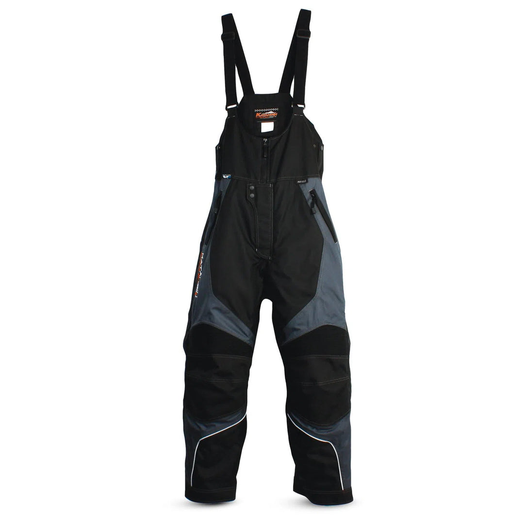 Katahdin Gear Apparel 2X-Large / Black and Gray Katahdin Gear Women's X2-X Winter Snowmobile Bib Snow Pants