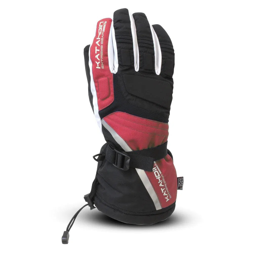 Katahdin Gear Apparel 2X-Large / Red Katahdin Gear Cyclone Snowmobile Winter Gloves - Pair