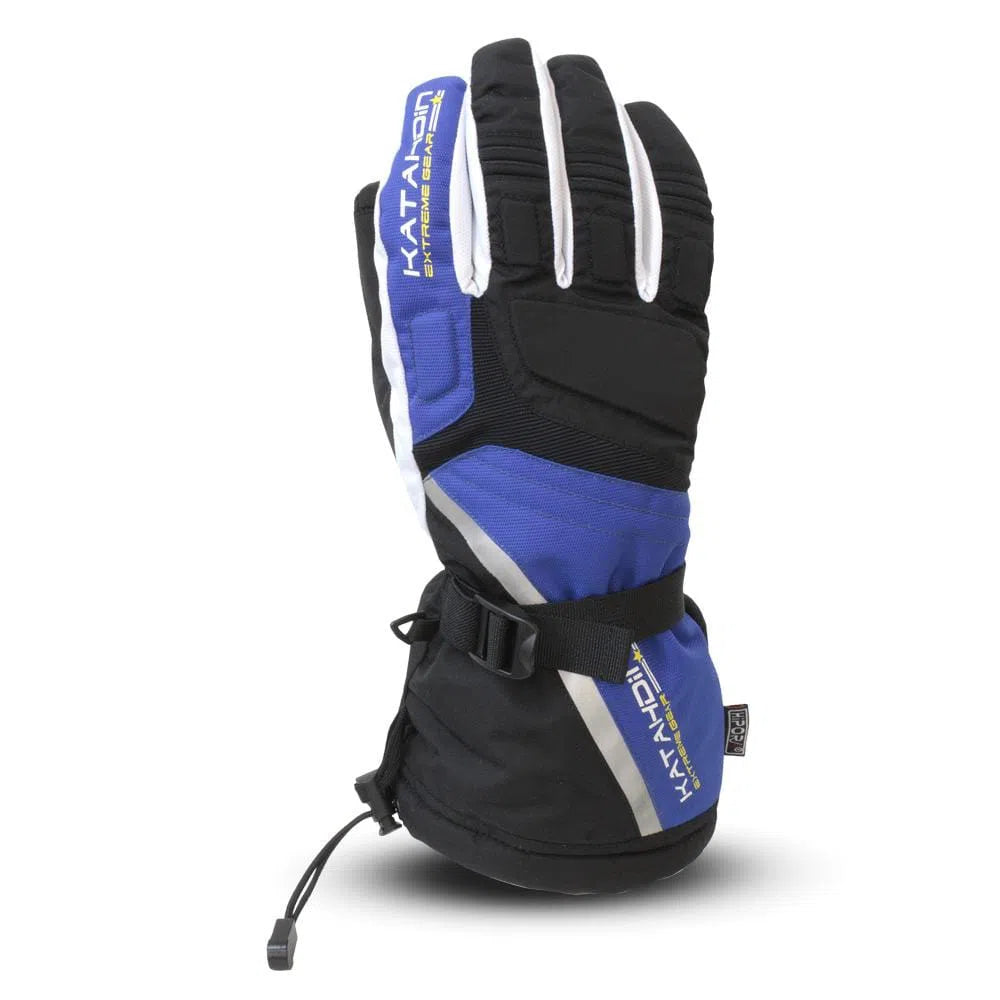  Blue Katahdin Gear Cyclone Snowmobile Winter Gloves - Pair