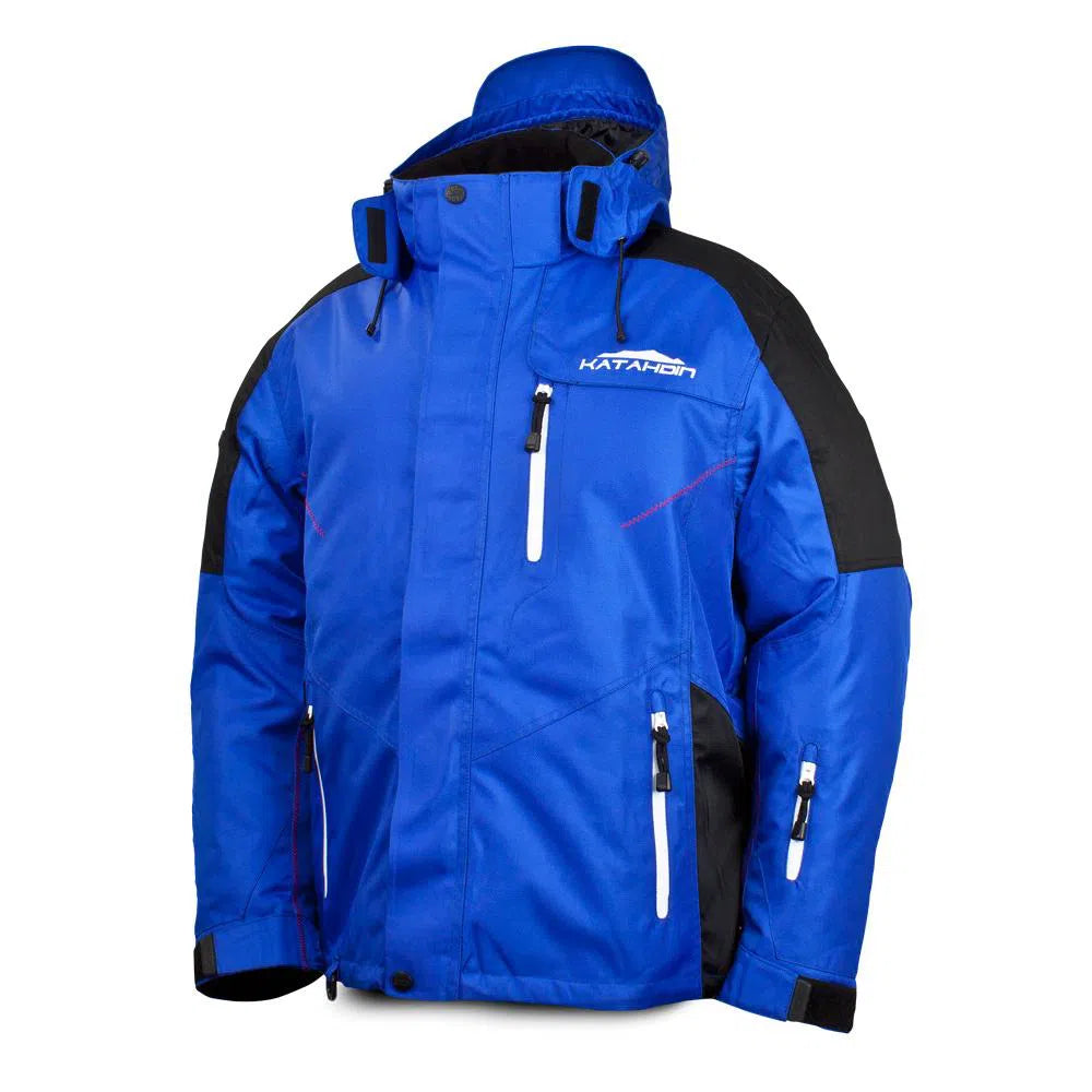  Blue Katahdin Gear Men's Apex Winter Snowmobile Jacket