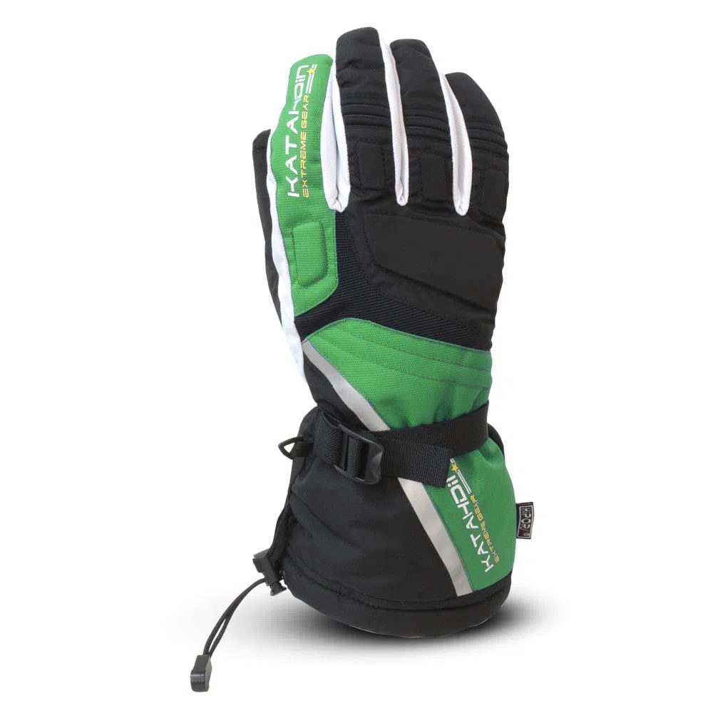 Katahdin Gear Apparel 3X-Large / Green Katahdin Gear Cyclone Snowmobile Winter Gloves - Pair