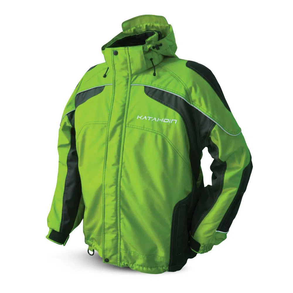 Katahdin Gear Apparel 3X-Large / Green Katahdin Gear Men's Tron Winter Snowmobile Jacket