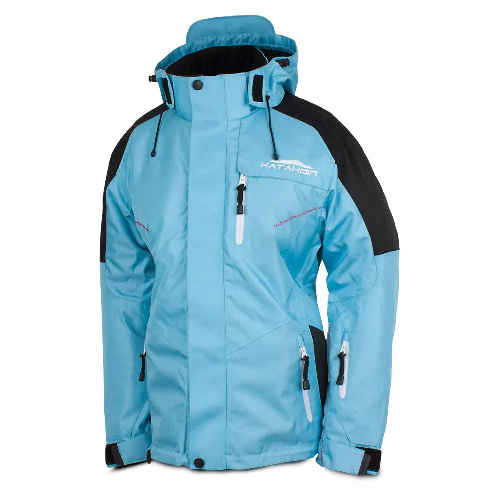  Light Blue Katahdin Gear Women's Apex Winter Snowmobile Jacket