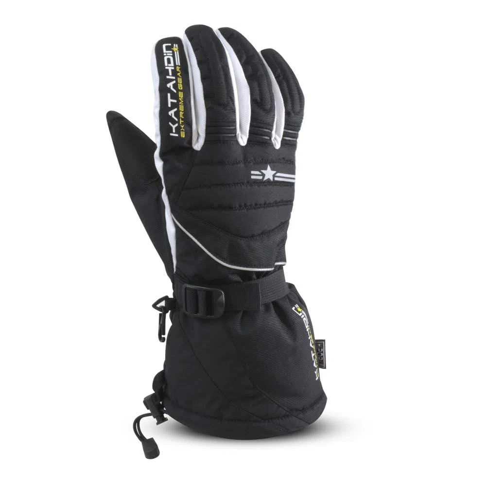  Black Katahdin Gear Frostfire Snowmobile Winter Gloves - Pair