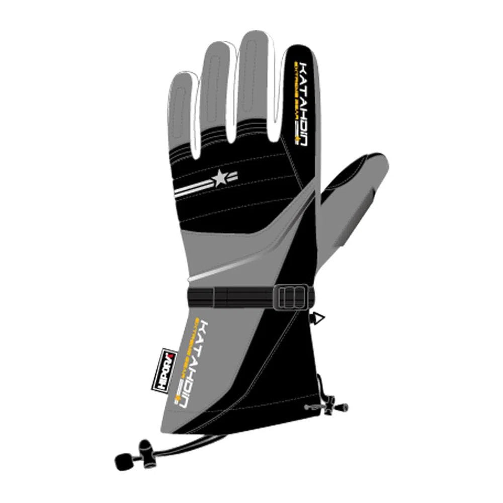  Grey Katahdin Gear Frostfire Snowmobile Winter Gloves - Pair