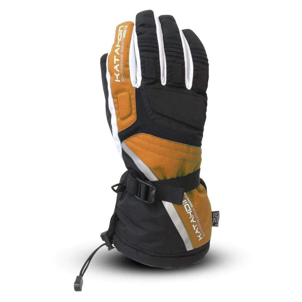  Orange Katahdin Gear Cyclone Snowmobile Winter Gloves - Pair