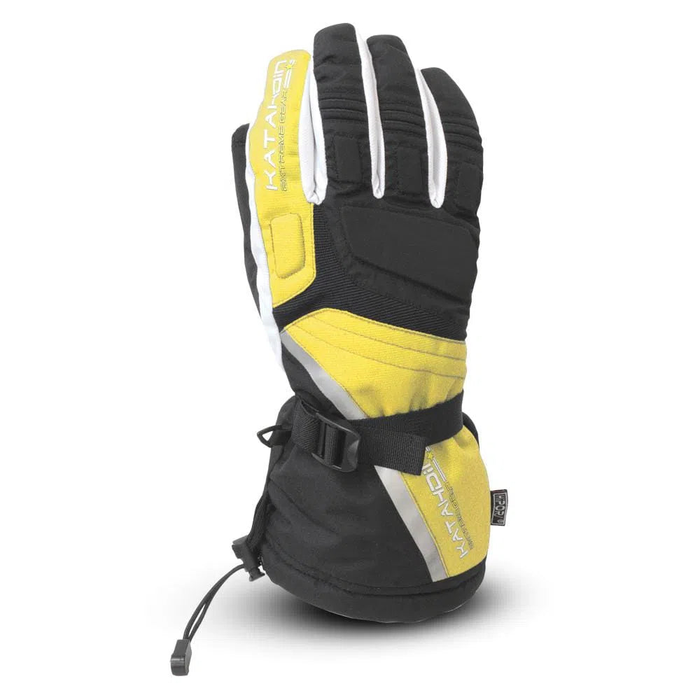 Katahdin Gear Apparel X-Large / Yellow Katahdin Gear Cyclone Snowmobile Winter Gloves - Pair