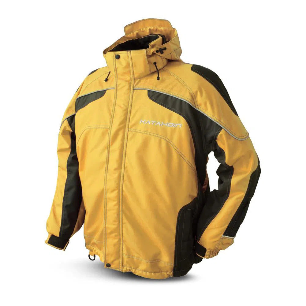  Yellow Katahdin Gear Men's Tron Winter Snowmobile Jacket