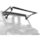 SuperATV Kawasaki Mule Pro MaxDrive Power Flip Windshield PFWS-K-MULEFXT-70