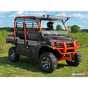 SuperATV Kawasaki Mule Pro Scratch Resistant Flip Windshield FWS-K-MULE-FXT-70