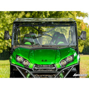 SuperATV Kawasaki Teryx MaxDrive Power Flip Windshield PFWS-K-TRX4-70