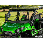 SuperATV Kawasaki Teryx MaxDrive Power Flip Windshield PFWS-K-TRX4-70