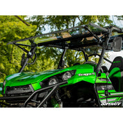 SuperATV Kawasaki Teryx MaxDrive Power Flip Windshield PFWS-K-TRX4-70