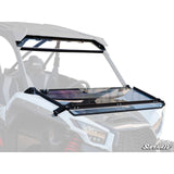 SuperATV Kawasaki Teryx KRX 1000 Scratch Resistant Flip Down Windshield FDWS-K-KRX-70