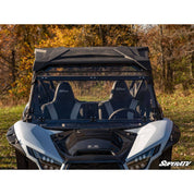 SuperATV Kawasaki Teryx KRX 1000 Scratch Resistant Flip Down Windshield FDWS-K-KRX-70