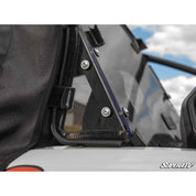 SuperATV Kawasaki Teryx KRX 1000 Rear Vented Windshield RWS-K-KRX-V-76