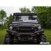 SuperATV Kawasaki Mule Pro Scratch Resistant Flip Down Windshield FDWS-K-MULE-FXT-70