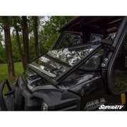 SuperATV Kawasaki Mule Pro Scratch Resistant Flip Down Windshield FDWS-K-MULE-FXT-70