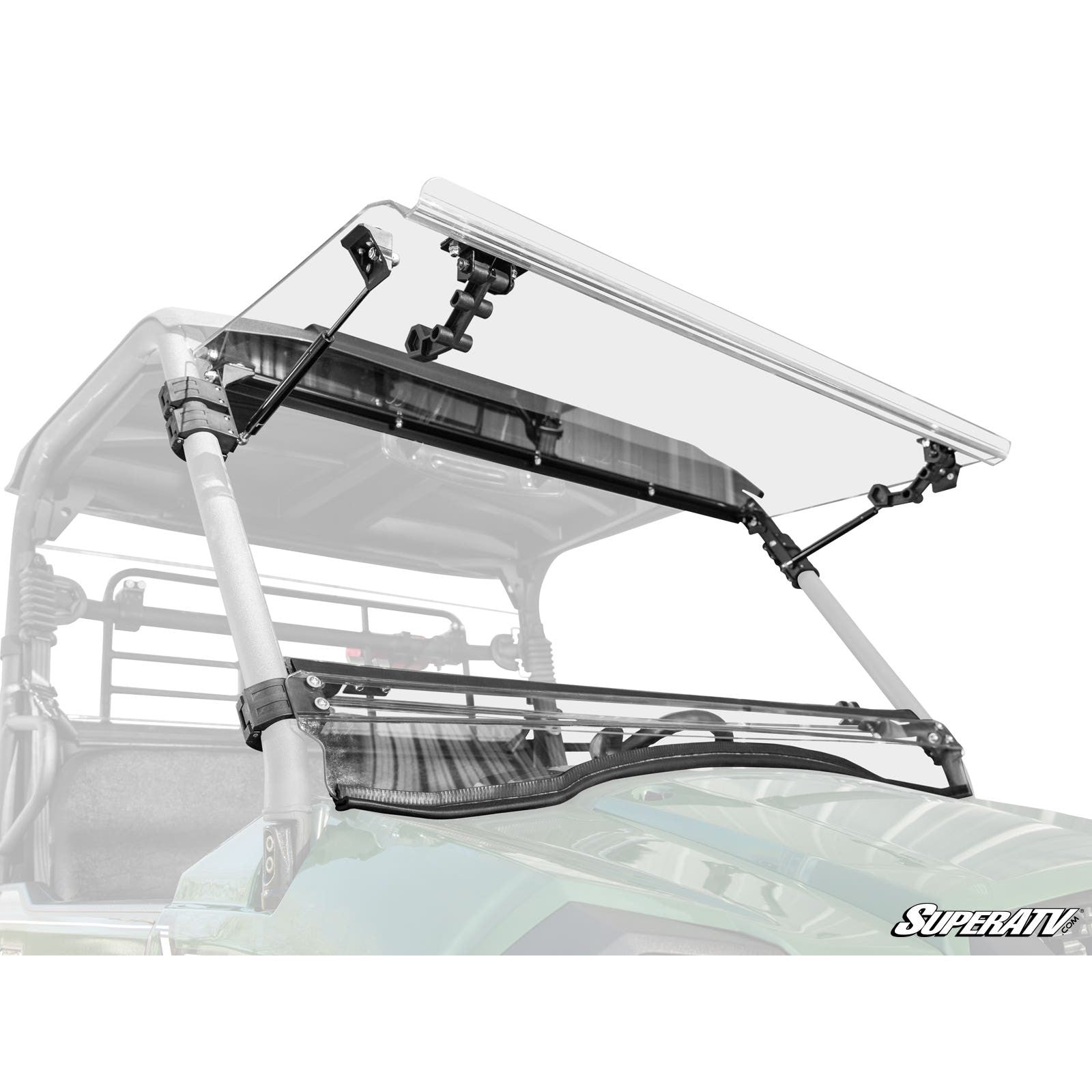 Kawasaki MULE PRO-MX Scratch-Resistant Flip Windshield