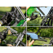 SuperATV Kawasaki Teryx 3-in-1 Windshield WS-K-TRX4-3N1-70