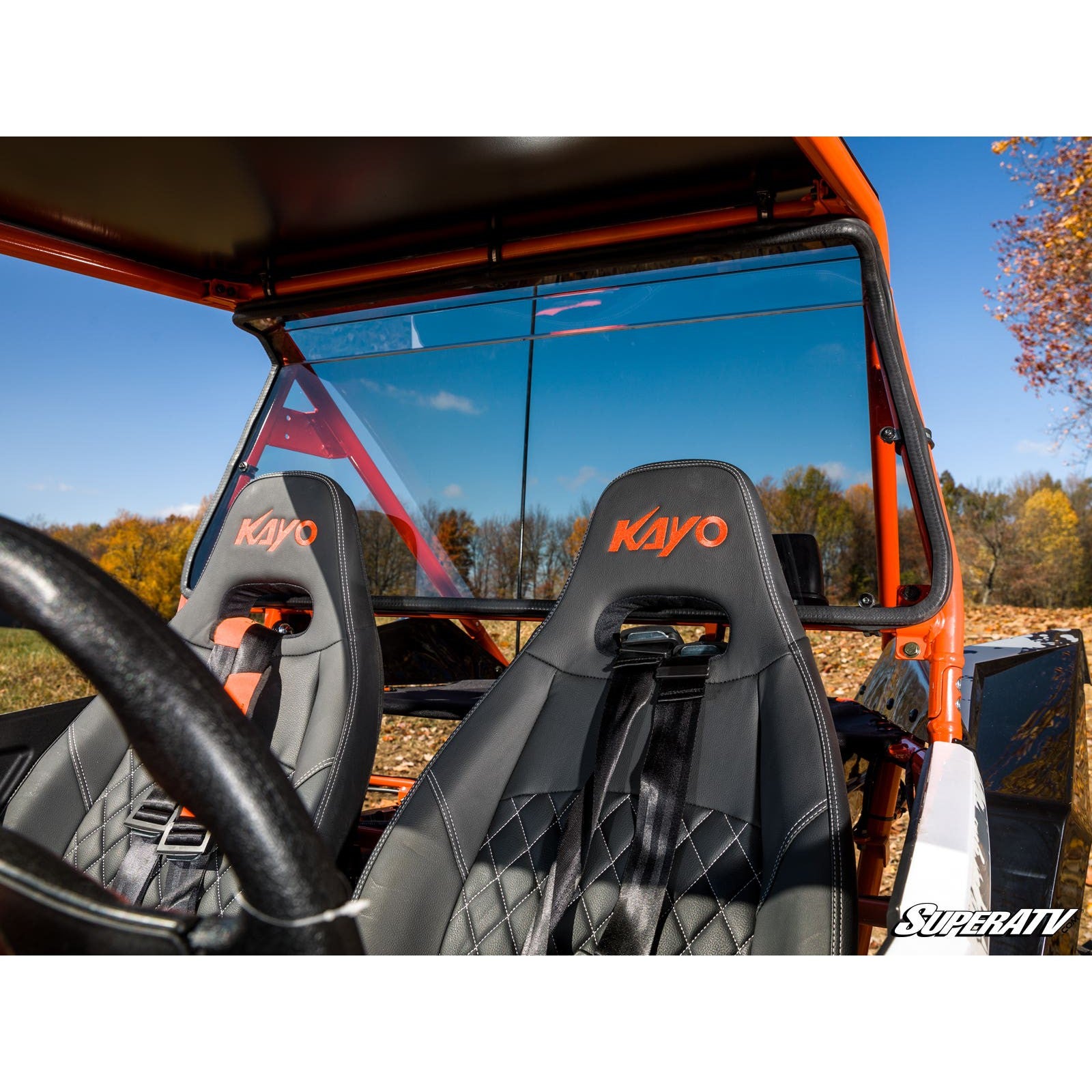 SuperATV Kayo S200 Rear Windshield RWS-KA-S200-76