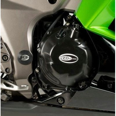 R&G Racing Black 2 Piece Engine Case Cover Kit For 2020-2024 Kawasaki Ninja 1000SX ZX1000