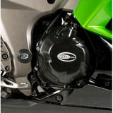 R&G Racing Black 2 Piece Engine Case Cover Kit For 2020-2024 Kawasaki Ninja 1000SX ZX1000