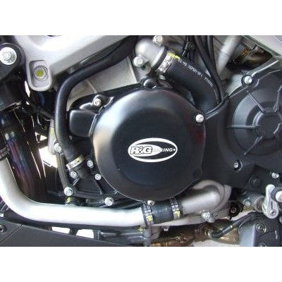 R&G Racing Black 2 Piece Engine Case Cover Kit For 2009-2014 Aprilia RSV4 Factory