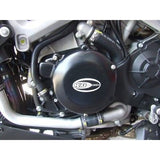 R&G Racing Black 2 Piece Engine Case Cover Kit For 2009-2014 Aprilia RSV4 Factory