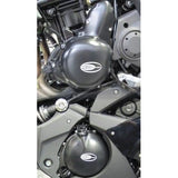 R&G Racing Black 2 Piece Engine Case Cover Kit For 2009-2010 Kawasaki ER-6N