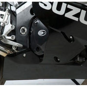 R&G Racing Black 2 Piece Engine Case Cover Kit For 2004-2005 Suzuki GSXR600