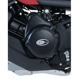 Kit de cubierta de motor de 2 piezas R&G Racing negro para Honda NC750S 2014-2024