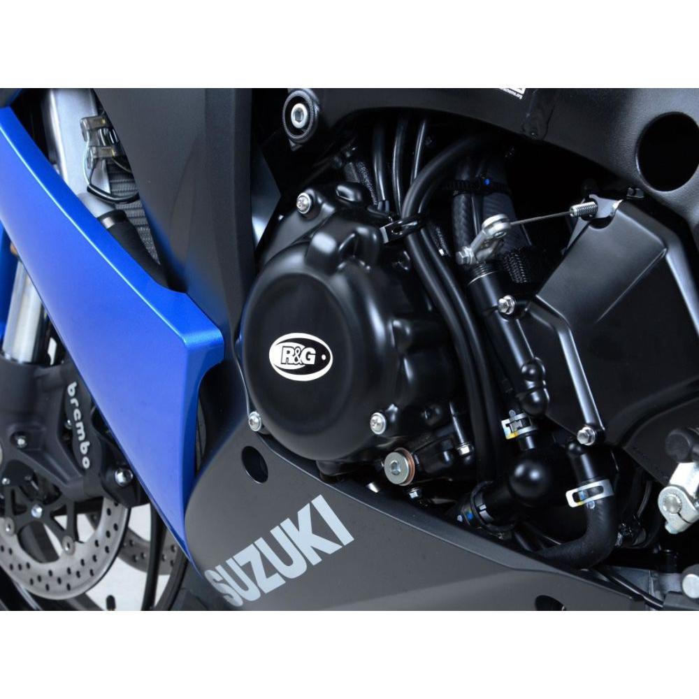 R&G Racing Black 3 Piece Engine Case Cover Kit KEC0080BK