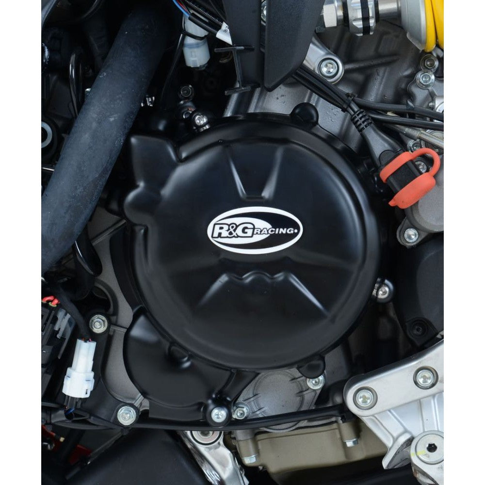 R&G Racing Black 2 Piece Engine Case Cover Kit For 2012-2015 Ducati 1199 Panigale
