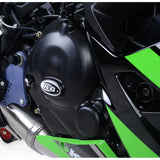 R&G Racing Black 2 Piece Engine Case Cover Kit For 2017-2024 Kawasaki Ninja 650 EX650
