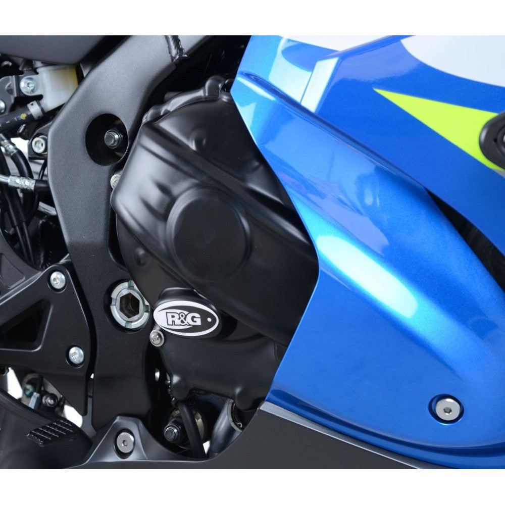 R&G Racing Black 2 Piece Engine Case Cover Kit For 2017-2018 Suzuki GSXR1000