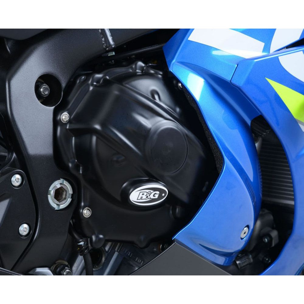 R&G Racing Black 2 Piece Engine Case Cover Kit For 2017-2018 Suzuki GSXR1000