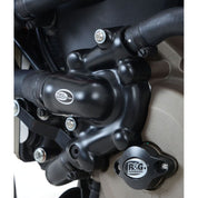 R&G Racing Black 2 Piece Engine Case Cover Kit For 2016-2018 Ducati Hypermotard 939