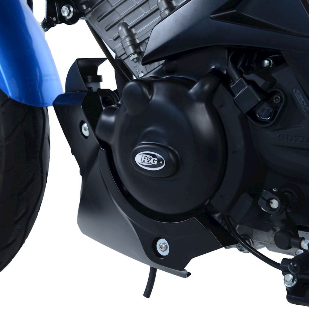 R&G Racing Black 2 Piece Engine Case Cover Kit For 2017-2024 Suzuki GSX-R125
