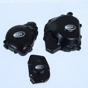 R&G Racing Black 3 Piece Engine Case Cover Kit For 2018-2024 Kawasaki Z900RS