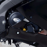 Kit de cubierta de cárter de motor de 2 piezas negro R&G Racing KEC0122BK