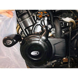 R&G Racing Black 2 Piece Engine Case Cover Kit For 2019-2020 Honda CB400X