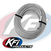 KFI Accessories KFI 4500 lb Winch (Wide) And Optional Mount