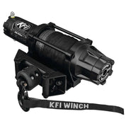 KFI Accessories KFI 5000 lb Assault Winch (Wide) And Optional Mount